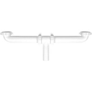 Everbilt 1.5 in. Plastic Center Outlet Waste